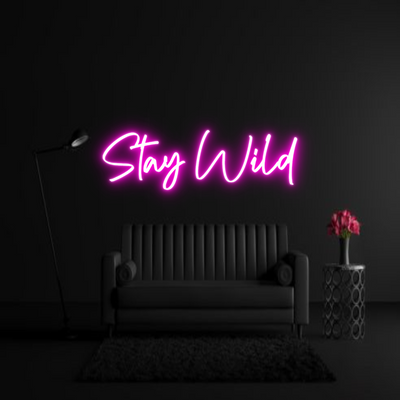 CREATE YOUR OWN WEDDING NEON SIGN Stay Wild