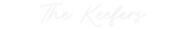 CREATE YOUR OWN WEDDING NEON SIGN The Keefers