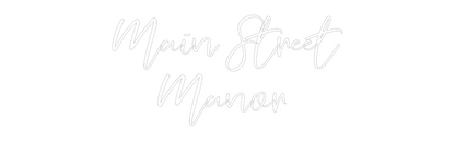 CREATE YOUR OWN WEDDING NEON SIGN Main Street
...