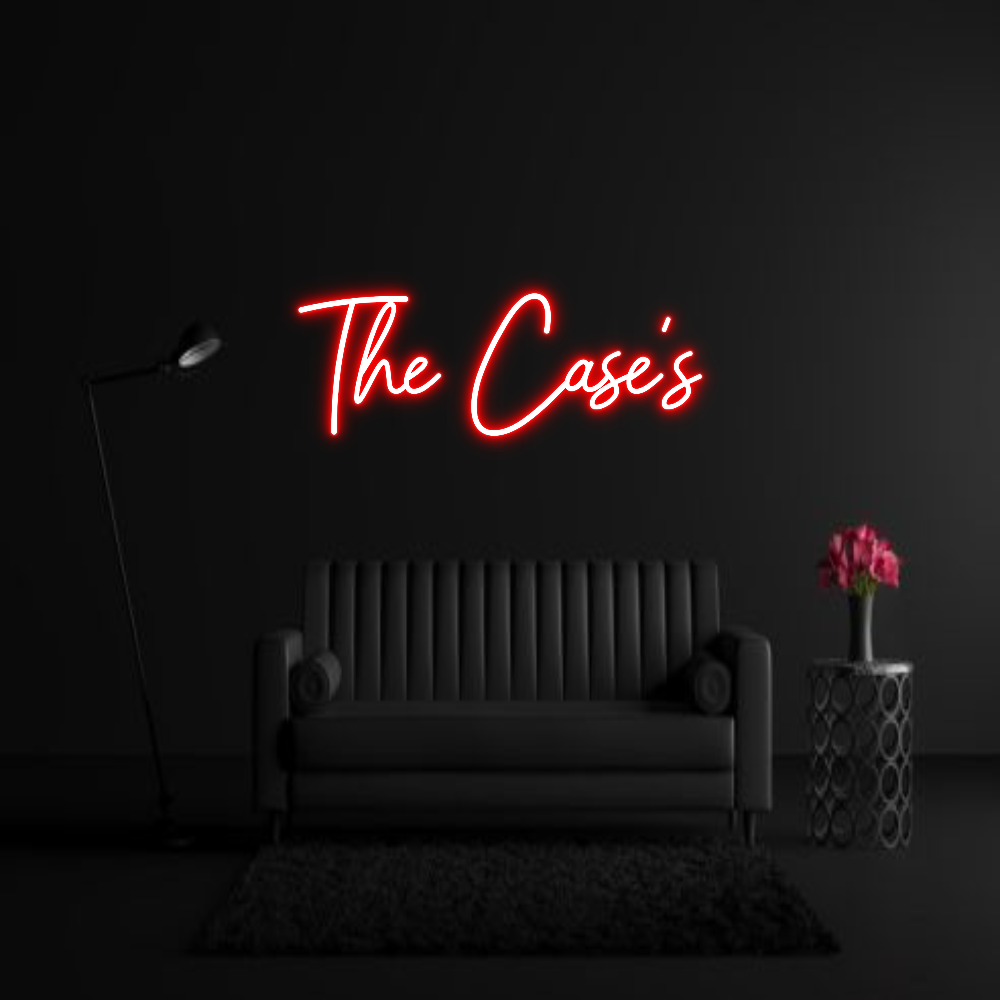 CREATE YOUR OWN WEDDING NEON SIGN The Case's