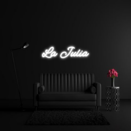 CREATE YOUR OWN WEDDING NEON SIGN La Julia