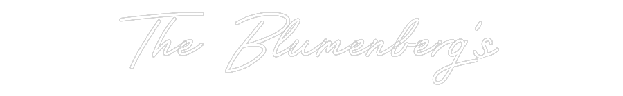 CREATE YOUR OWN WEDDING NEON SIGN The Blumenber...