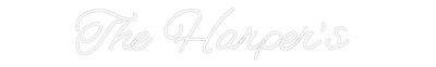 CREATE YOUR OWN WEDDING NEON SIGN The Harper's