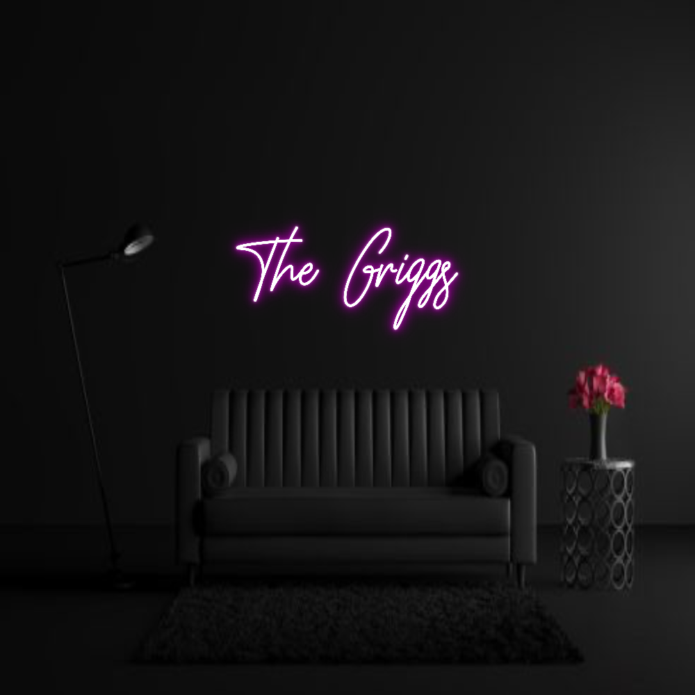 CREATE YOUR OWN WEDDING NEON SIGN The Griggs