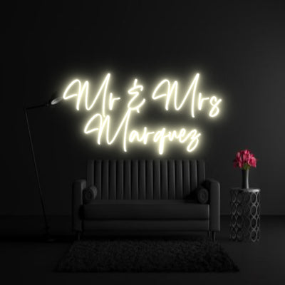 CREATE YOUR OWN WEDDING NEON SIGN Mr & Mrs
Mar...