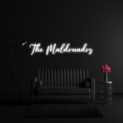 CREATE YOUR OWN WEDDING NEON SIGN The Maldonados