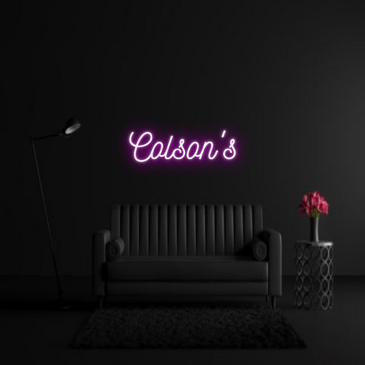 CREATE YOUR OWN WEDDING NEON SIGN Colson's