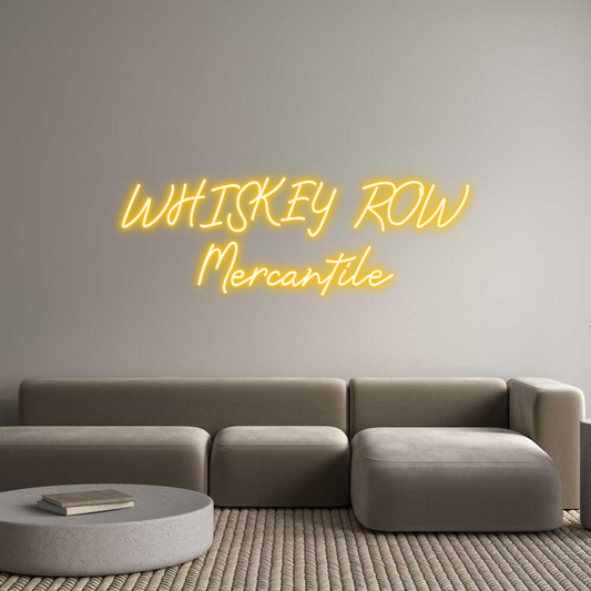 CREATE YOUR OWN CUSTOM NEON WHISKEY ROW
...