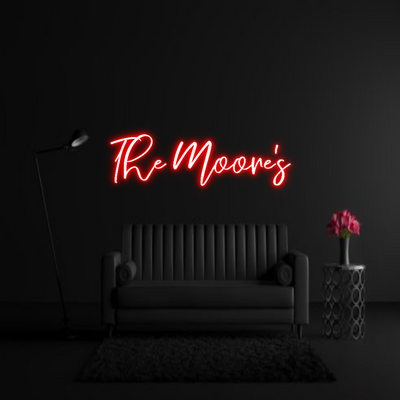 CREATE YOUR OWN WEDDING NEON SIGN The Moore’s