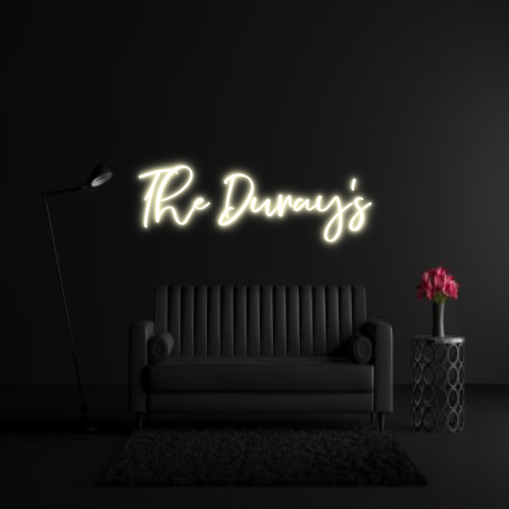 CREATE YOUR OWN WEDDING NEON SIGN The Duray’s