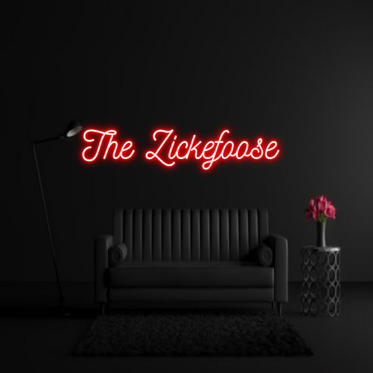 CREATE YOUR OWN WEDDING NEON SIGN The Zickefoose