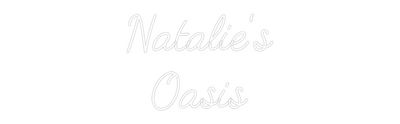 CREATE YOUR OWN WEDDING NEON SIGN Natalie's
Oa...