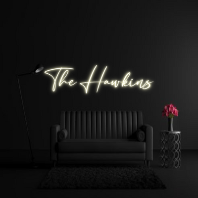 CREATE YOUR OWN WEDDING NEON SIGN The Hawkins