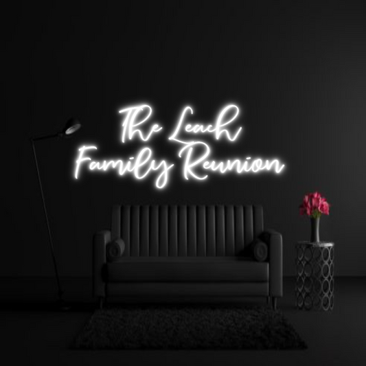 CREATE YOUR OWN WEDDING NEON SIGN The Leach 
F...