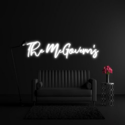 CREATE YOUR OWN WEDDING NEON SIGN The McGovern’s