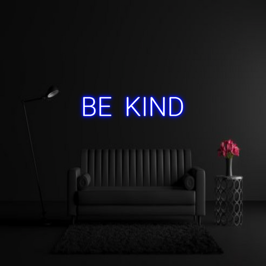 CREATE YOUR OWN WEDDING NEON SIGN BE  KIND