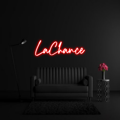 CREATE YOUR OWN WEDDING NEON SIGN LaChance