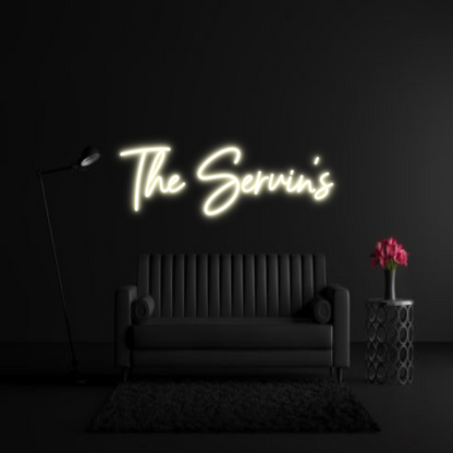 CREATE YOUR OWN WEDDING NEON SIGN The Servin’s