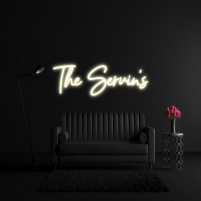 CREATE YOUR OWN WEDDING NEON SIGN The Servin’s