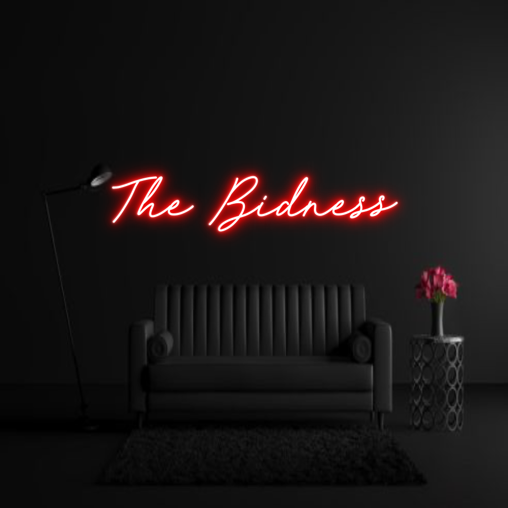 CREATE YOUR OWN WEDDING NEON SIGN The Bidness