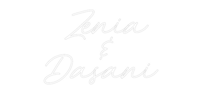 CREATE YOUR OWN WEDDING NEON SIGN  Zenia
 &
D...