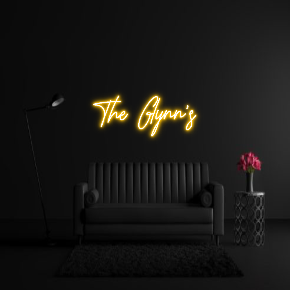 CREATE YOUR OWN WEDDING NEON SIGN The Glynn’s