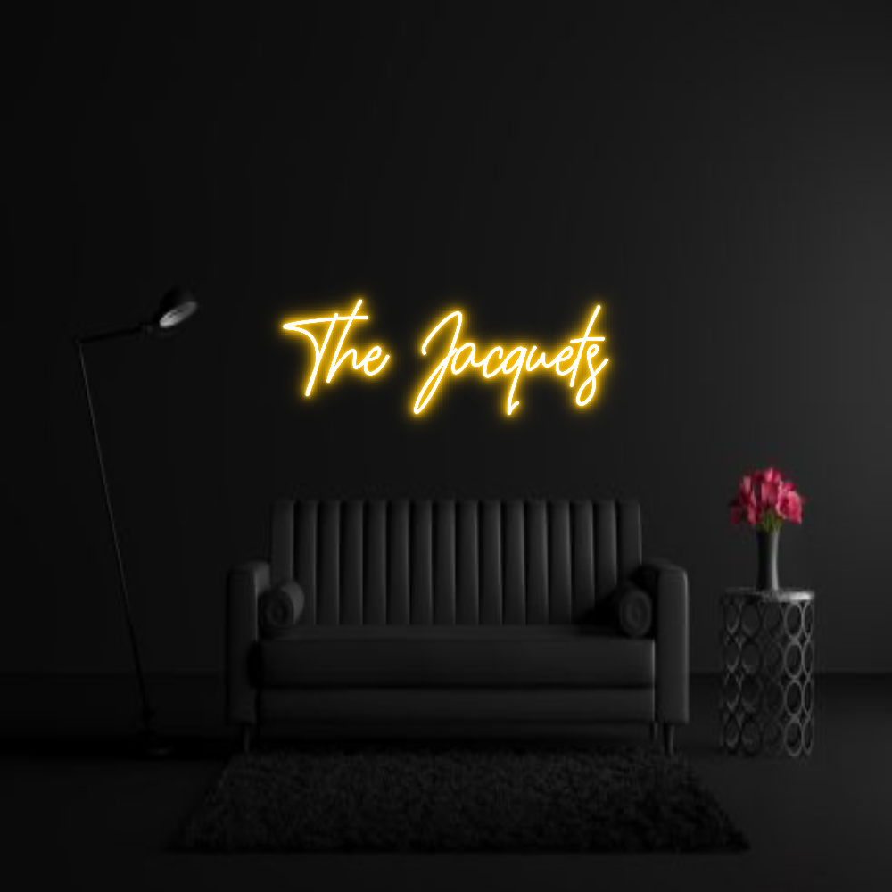 CREATE YOUR OWN WEDDING NEON SIGN The Jacquets