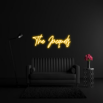 CREATE YOUR OWN WEDDING NEON SIGN The Jacquets