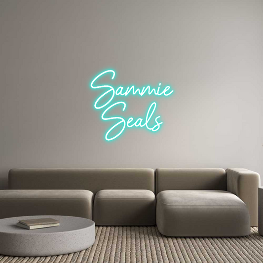 CREATE YOUR OWN CUSTOM NEON Sammie
Seals