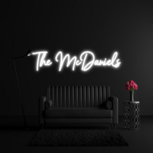 CREATE YOUR OWN WEDDING NEON SIGN The McDaniels