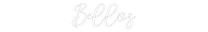 CREATE YOUR OWN WEDDING NEON SIGN Bellos