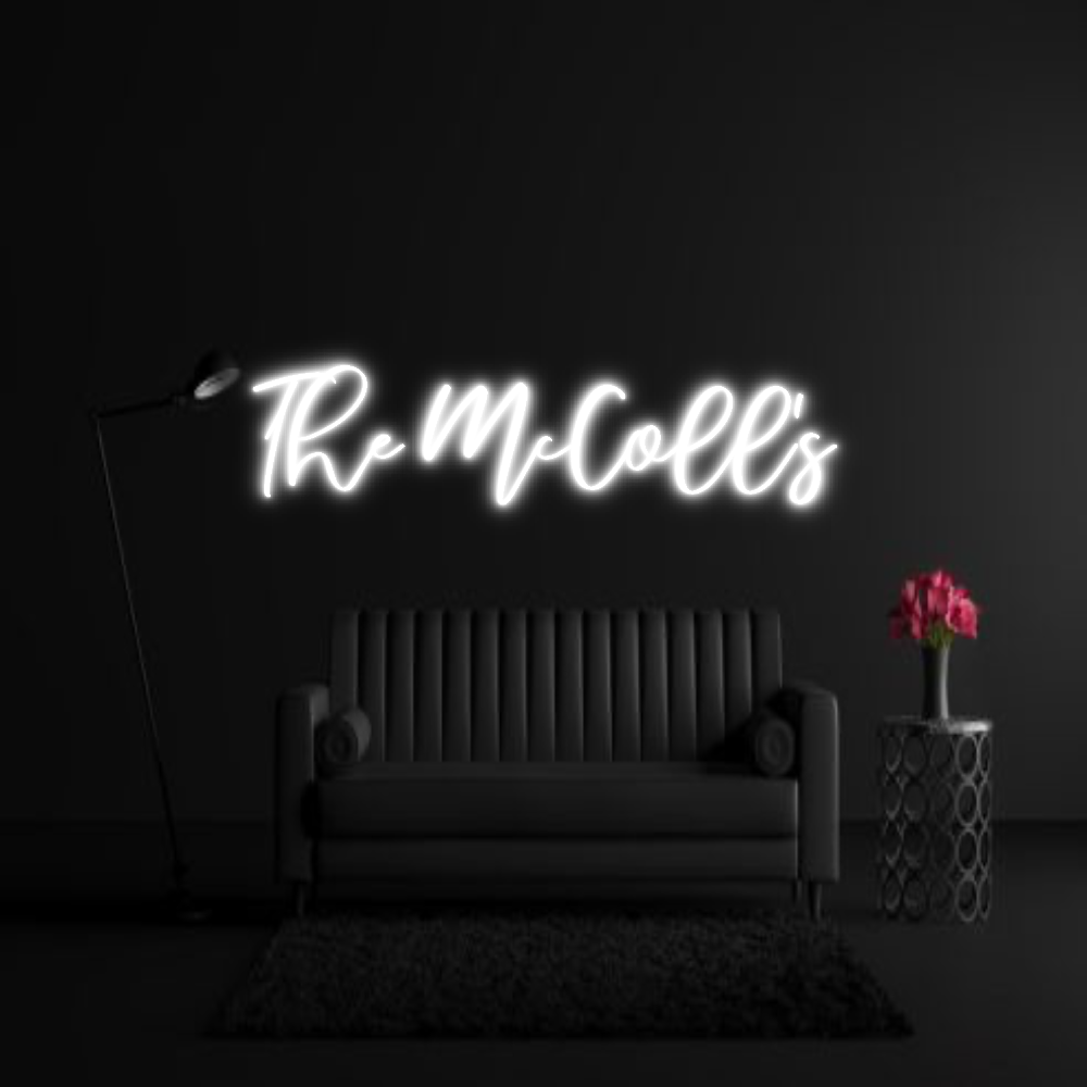 CREATE YOUR OWN WEDDING NEON SIGN The McColl’s