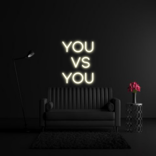 CREATE YOUR OWN WEDDING NEON SIGN YOU
 vs
YOU