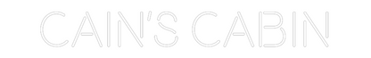 CREATE YOUR OWN WEDDING NEON SIGN Cain’s Cabin