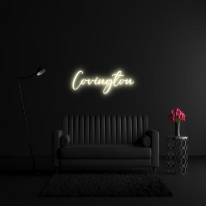 CREATE YOUR OWN WEDDING NEON SIGN Covington