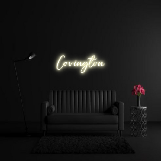CREATE YOUR OWN WEDDING NEON SIGN Covington