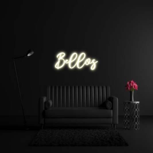 CREATE YOUR OWN WEDDING NEON SIGN Bellos