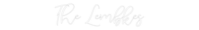 CREATE YOUR OWN WEDDING NEON SIGN The Lembkes