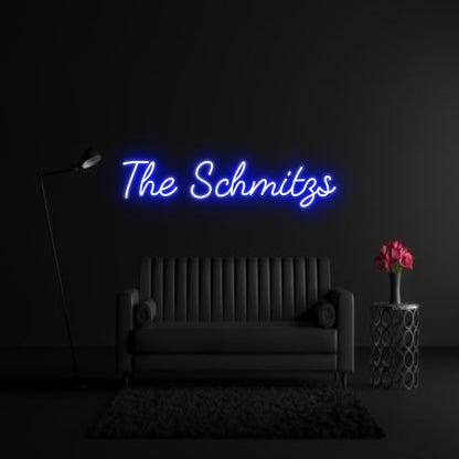 CREATE YOUR OWN WEDDING NEON SIGN The Schmitzs