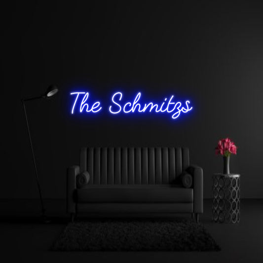 CREATE YOUR OWN WEDDING NEON SIGN The Schmitzs