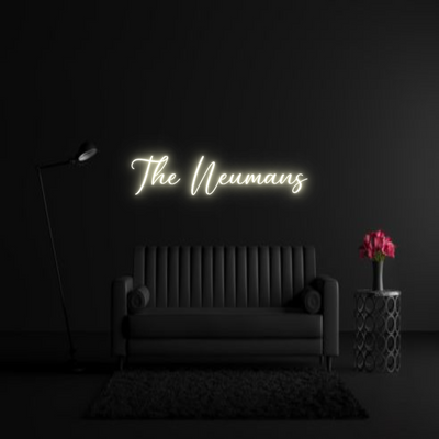 CREATE YOUR OWN WEDDING NEON SIGN The Neumans