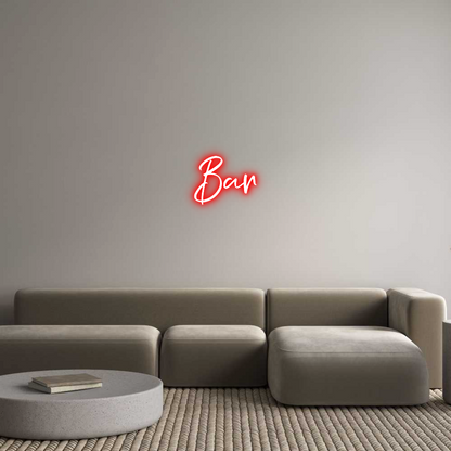 CREATE YOUR OWN CUSTOM NEON Bar