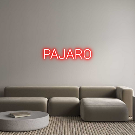 CREATE YOUR OWN CUSTOM NEON PAJARO