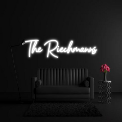 CREATE YOUR OWN WEDDING NEON SIGN The Riechmanns