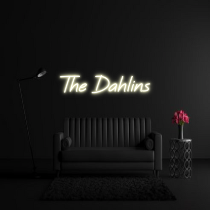 CREATE YOUR OWN WEDDING NEON SIGN The Dahlins