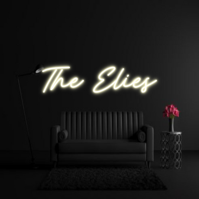 CREATE YOUR OWN WEDDING NEON SIGN The Elies