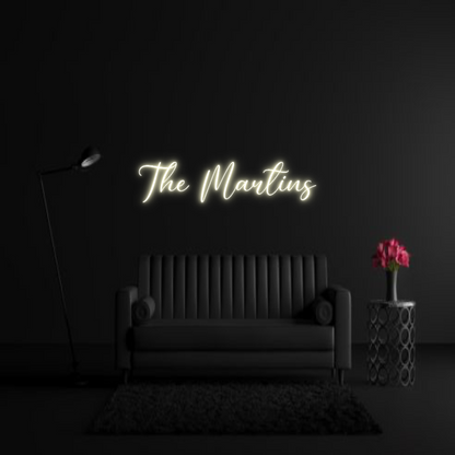 CREATE YOUR OWN WEDDING NEON SIGN The Martins