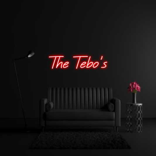 CREATE YOUR OWN WEDDING NEON SIGN The Tebo's