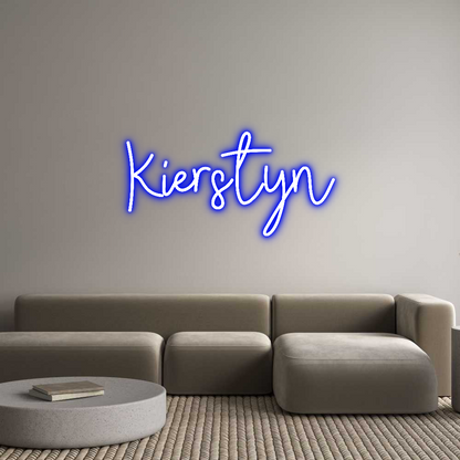 CREATE YOUR OWN CUSTOM NEON Kierstyn