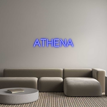 CREATE YOUR OWN CUSTOM NEON Athena